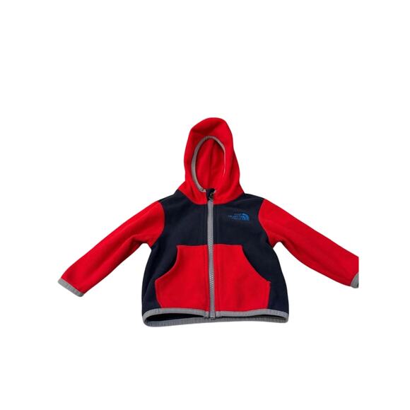 Bundle North Face fleece baby jacket & Columbia baby bunting (size 3-6 months) - Picture 2 of 7